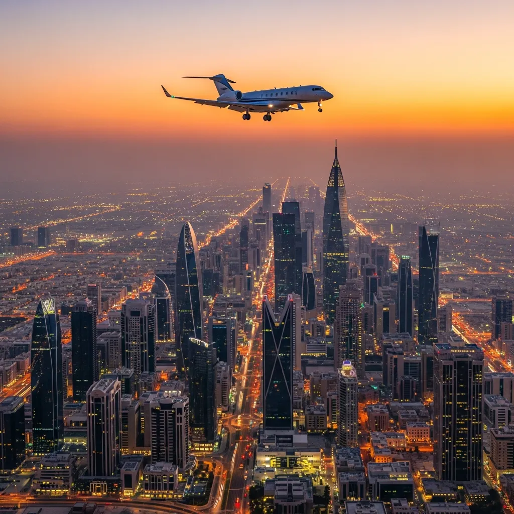 Private jet charter to Riyadh