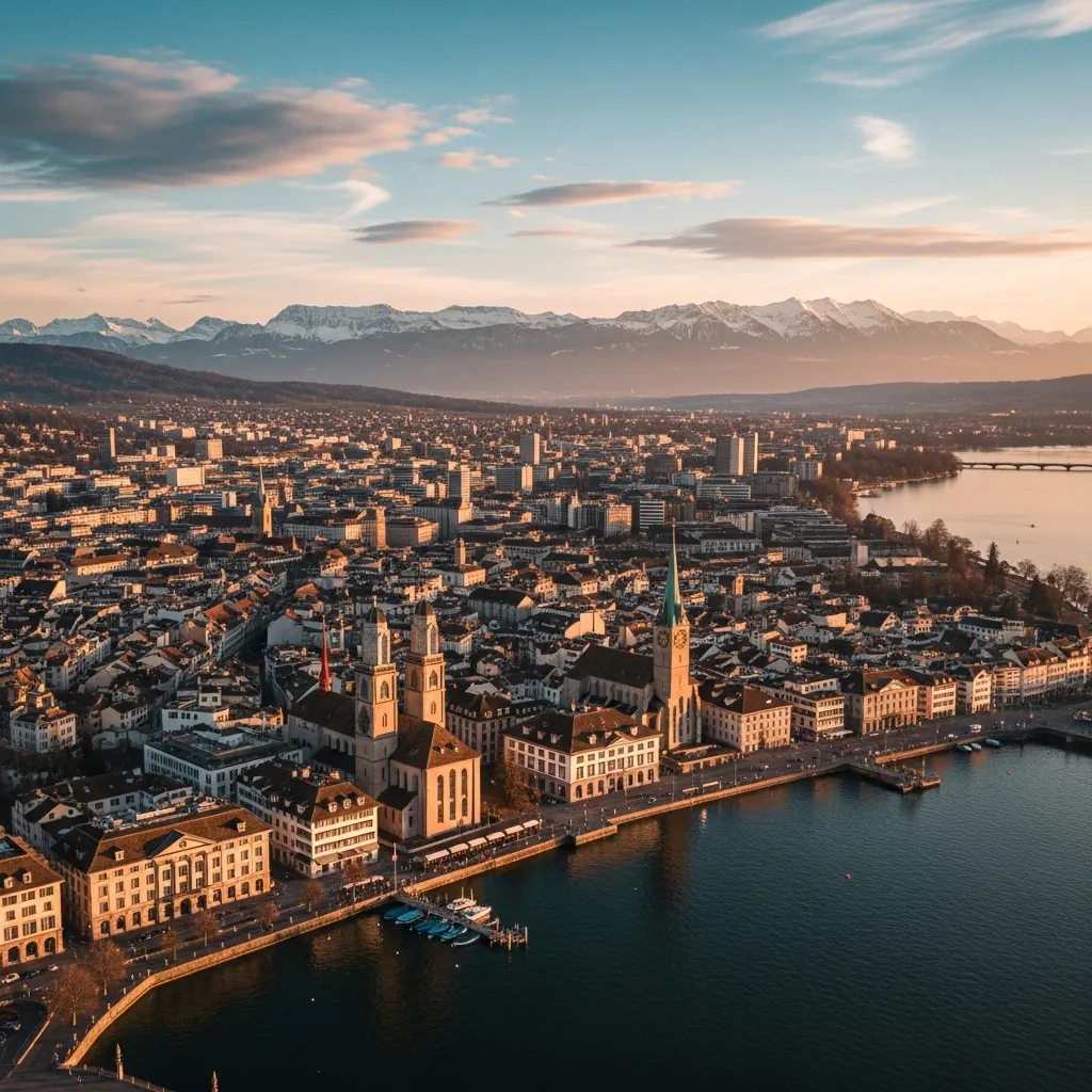 Private jet charter to Zurich