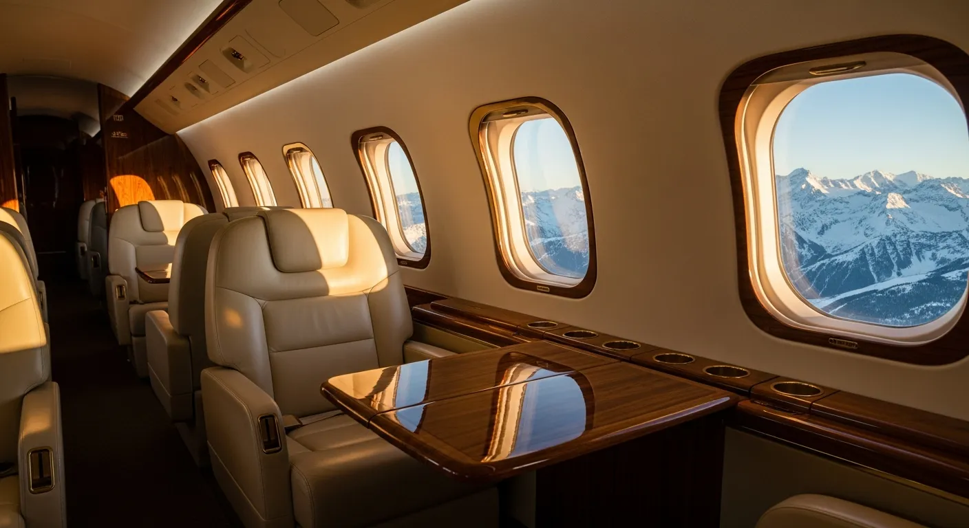 Flying privately to the Alps for the ski season — private jet guide