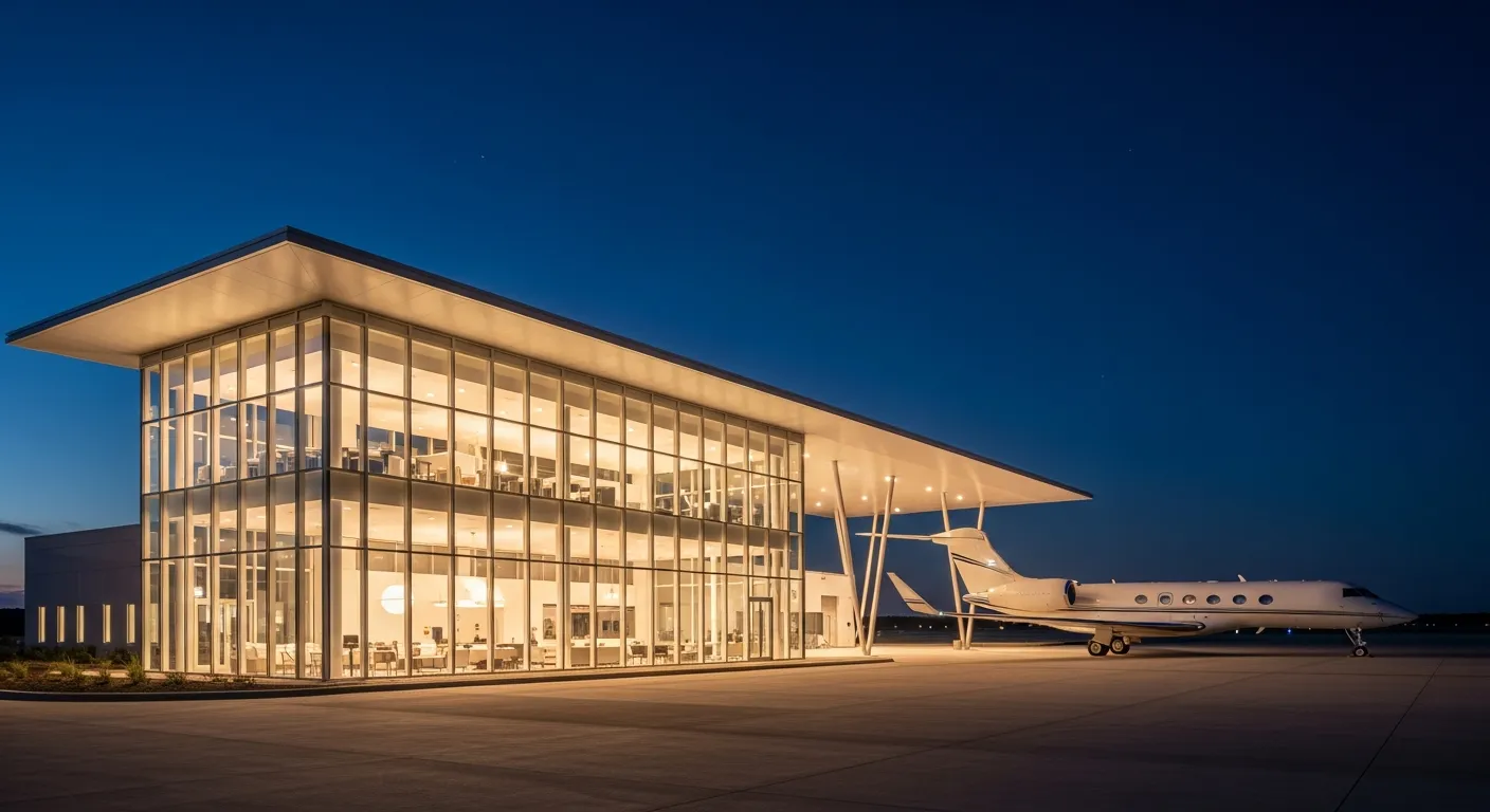 Private terminals and business airports explained — private jet guide