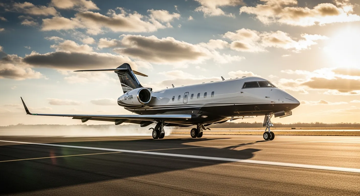 Bombardier Challenger 350 private jet