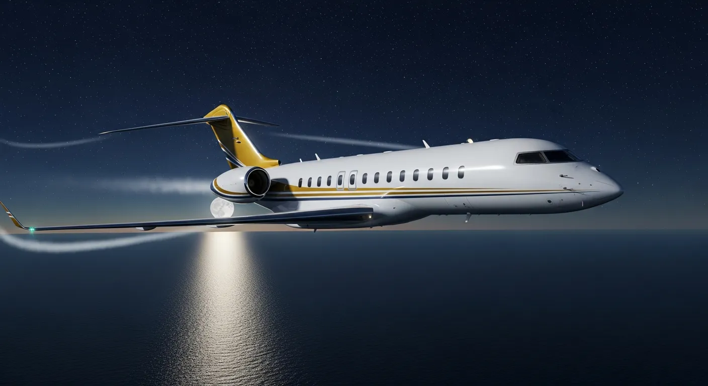 Bombardier Global 7500 private jet