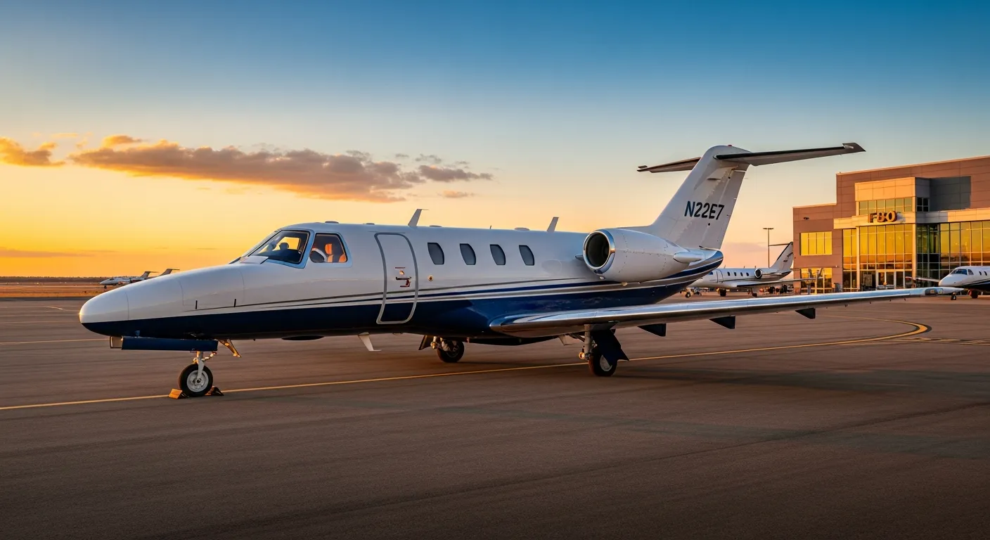 Cessna Citation CJ4 private jet