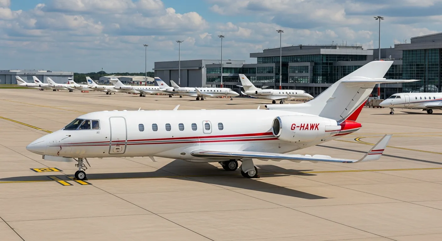 Hawker 900XP private jet