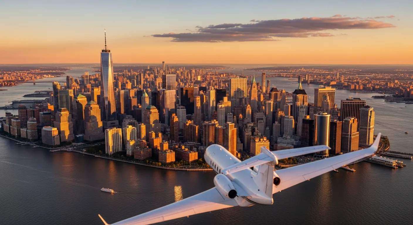 London to New York private jet charter